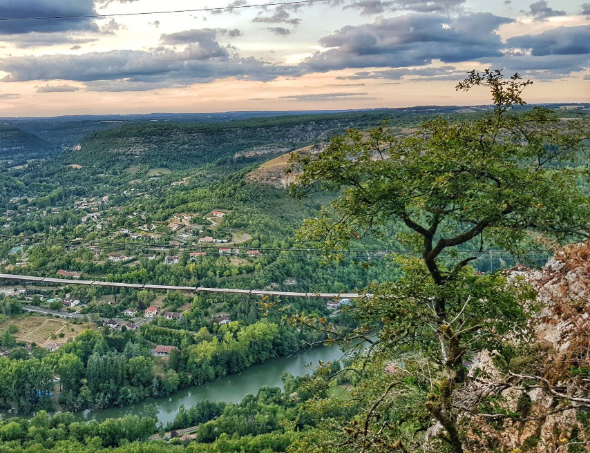 vue generale gorges aveyron
